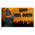 Briard HAPPY HOWL-OWEEN Welcome Mat
