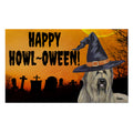 Briard HAPPY HOWL-OWEEN Welcome Mat