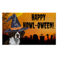 Brittany HAPPY HOWL-OWEEN Welcome Mat
