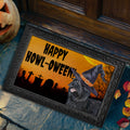 Cairn Terrier HAPPY HOWL-OWEEN Welcome Mat
