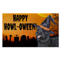Cairn Terrier HAPPY HOWL-OWEEN Welcome Mat