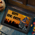 Cane Corso HAPPY HOWL-OWEEN Welcome Mat
