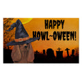 Cavalier King Charles Spaniel HAPPY HOWL-OWEEN Welcome Mat