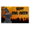 Cesky Terrier HAPPY HOWL-OWEEN Welcome Mat