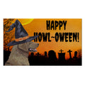 Chesapeake Bay Retriever HAPPY HOWL-OWEEN Welcome Mat