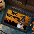 Chihuahua HAPPY HOWL-OWEEN Welcome Mat