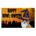 Chihuahua HAPPY HOWL-OWEEN Welcome Mat