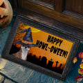 Chihuahua HAPPY HOWL-OWEEN Welcome Mat