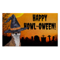 Chihuahua HAPPY HOWL-OWEEN Welcome Mat