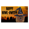 Chow Chow HAPPY HOWL-OWEEN Welcome Mat