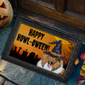 Collie HAPPY HOWL-OWEEN Welcome Mat