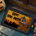 Dogue de Bordeaux HAPPY HOWL-OWEEN Welcome Mat