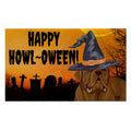 Dogue de Bordeaux HAPPY HOWL-OWEEN Welcome Mat