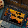English Cocker Spaniel HAPPY HOWL-OWEEN Welcome Mat