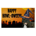 Staffordshire Bull Terrier HAPPY HOWL-OWEEN Welcome Mat