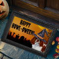 English Toy Spaniel HAPPY HOWL-OWEEN Welcome Mat