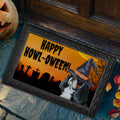 English Toy Spaniel HAPPY HOWL-OWEEN Welcome Mat