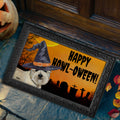 Glen of Imaal Terrier HAPPY HOWL-OWEEN Welcome Mat