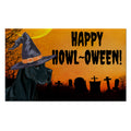 Great Dane HAPPY HOWL-OWEEN Welcome Mat