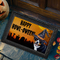Greater Swiss Mountain Dog HAPPY HOWL-OWEEN Welcome Mat