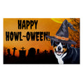 Greater Swiss Mountain Dog HAPPY HOWL-OWEEN Welcome Mat