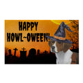 Harrier HAPPY HOWL-OWEEN Welcome Mat