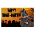 Irish Water Spaniel HAPPY HOWL-OWEEN Welcome Mat