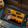 Italian Spinone HAPPY HOWL-OWEEN Welcome Mat