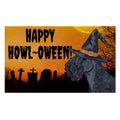 Kerry Blue Terrier HAPPY HOWL-OWEEN Welcome Mat