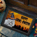 Komondor HAPPY HOWL-OWEEN Welcome Mat