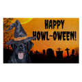 Labrador Retriever HAPPY HOWL-OWEEN Welcome Mat