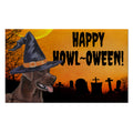 Labrador Retriever HAPPY HOWL-OWEEN Welcome Mat