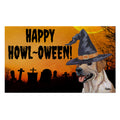 Labrador Retriever HAPPY HOWL-OWEEN Welcome Mat