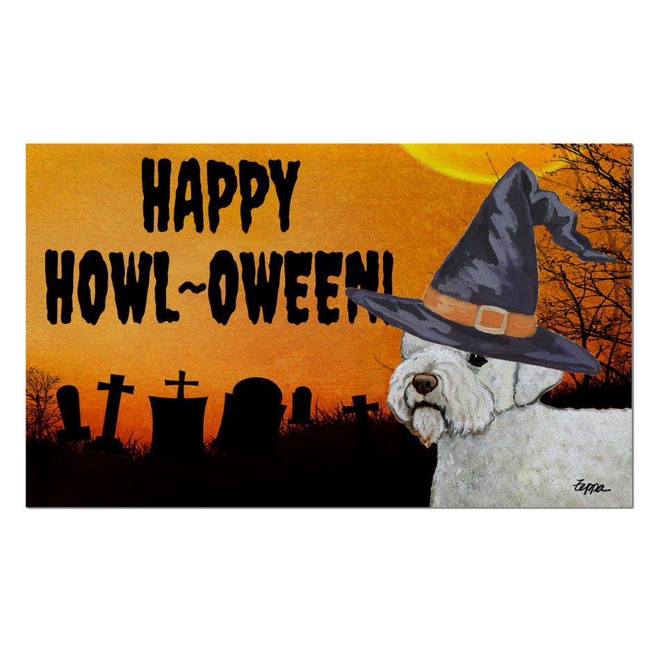 Lagotto Romagnolo HAPPY HOWL-OWEEN Welcome Mat