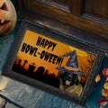 Leonberger HAPPY HOWL-OWEEN Welcome Mat