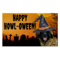 Leonberger HAPPY HOWL-OWEEN Welcome Mat