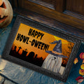 Lhasa Apso HAPPY HOWL-OWEEN Welcome Mat
