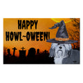 Lowchen HAPPY HOWL-OWEEN Welcome Mat