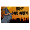 Neapolitan Mastiff HAPPY HOWL-OWEEN Welcome Mat