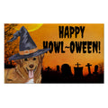 Nova Scotia Duck Tolling Retriever HAPPY HOWL-OWEEN Welcome Mat