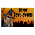 Otterhound HAPPY HOWL-OWEEN Welcome Mat