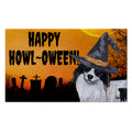 Papillon HAPPY HOWL-OWEEN Welcome Mat