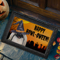 Pekingese HAPPY HOWL-OWEEN Welcome Mat