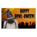 Pekingese HAPPY HOWL-OWEEN Welcome Mat