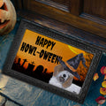 Petit Basset Griffon Vendeen HAPPY HOWL-OWEEN Welcome Mat