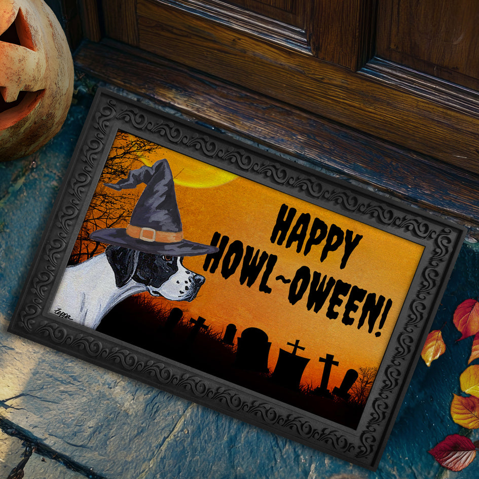Pointer HAPPY HOWL-OWEEN Welcome Mat