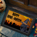 Poodle HAPPY HOWL-OWEEN Welcome Mat