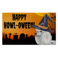 Poodle HAPPY HOWL-OWEEN Welcome Mat
