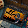 Portuguese Water Dog HAPPY HOWL-OWEEN Welcome Mat