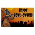 Rhodesian Ridgeback HAPPY HOWL-OWEEN Welcome Mat